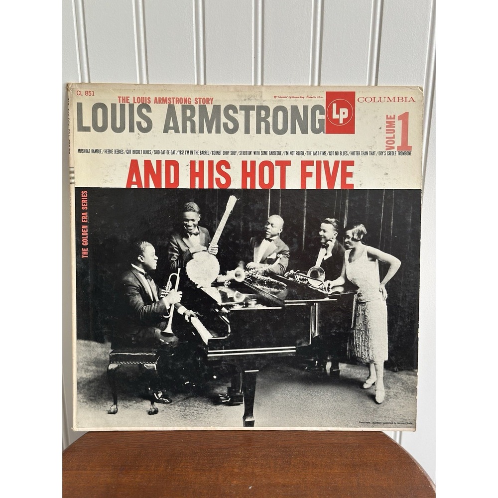 Louis Armstrong & His Hot Five - The Louis Armstrong Story (Volume 1) - Columbia